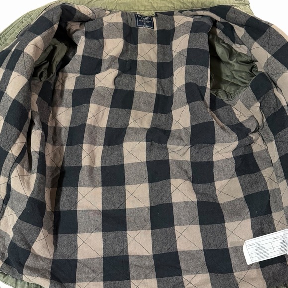 Abercrombie & Fitch Military Field Jacket Army Green Men's Size XL - Picture 6 of 9